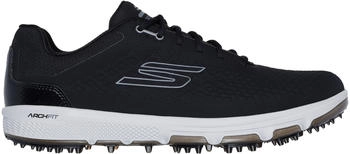 Skechers Pro wasserdichter Golfschuh Sneaker schwarz grau