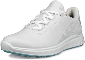 Ecco Golf S-Casual WP Golfschuh weiß helltürkis