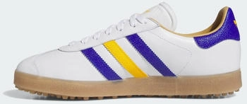 Adidas Gazelle Spikeless Golf Shoe cloud white/lucid blue/crew yellow