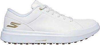 Skechers Drive 6 Arch Relaxed Fit Waterproof Golf Shoe weiß/gold