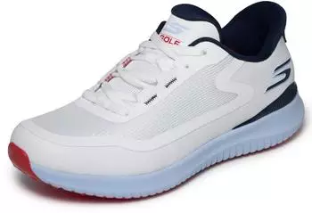 Skechers Slip-ins: GO GOLF Flight Women (123131) weiß/navy/rose