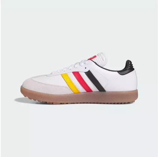 Adidas Samba Messi cloud white/pure ruby/core black