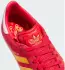 Adidas Gazelle Spikeless Golf Shoe pure ruby / crew yellow / gum