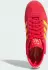 Adidas Gazelle Spikeless Golf Shoe pure ruby / crew yellow / gum