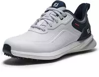 FootJoy Golfschuhe Herren Pro, Spikeless, weiss/blau/rot male