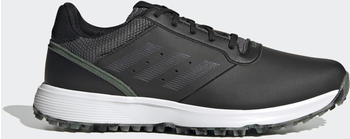 Adidas S2G Spikeless Leather Core Black/Grey Five/Green Oxide