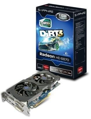 Sapphire Radeon HD 6870 Dirt3 Edition 1 GB