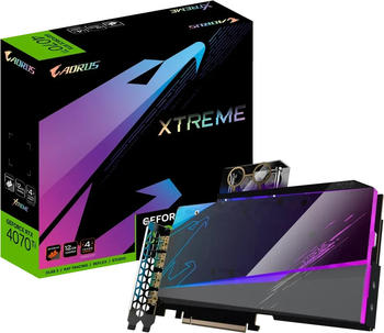 GigaByte GeForce RTX 4070 Ti AORUS Xtreme Waterforce WB
