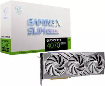 MSI GeForce RTX 4070 Super GAMING X SLIM WHITE
