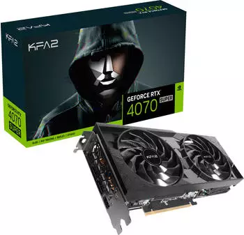 KFA² GeForce RTX 4070 Super 1-Click OC 2X