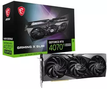 MSI GeForce RTX 4070 Ti Super 16G GAMING X SLIM