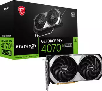 MSI GeForce RTX 4070 Ti Super 16G VENTUS 2X OC