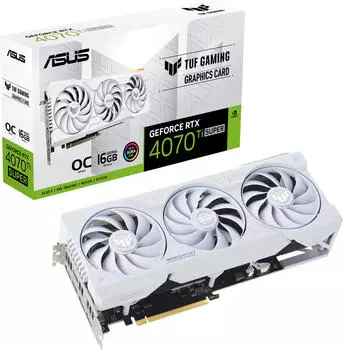 Asus GeForce RTX 4070 Ti Super TUF Gaming OC White