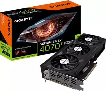 GigaByte GeForce RTX 4070 Ti Super WINDFORCE OC 16G