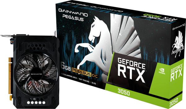 Gainward GeForce RTX 3050 Pegasus OC 6GB