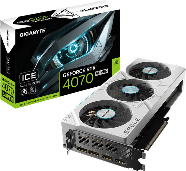 Tetsbericht GigaByte GeForce RTX 4070 Super EAGLE OC ICE