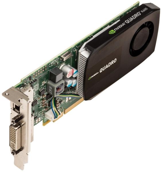 Single GPU Grafikkarte Grafikchip & Konnektivität PNY Quadro K600 1 GB