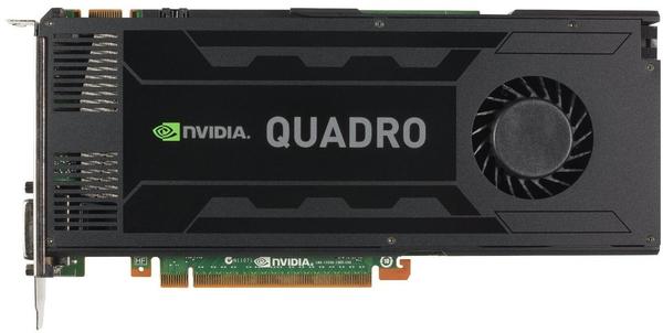 Quadro K4000 3 GB Kühlung & Lüfter & Konnektivität Fujitsu Quadro K4000 3072MB GDDR5