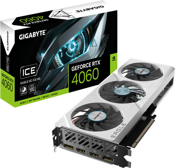 GigaByte GeForce RTX 4060 EAGLE OC ICE 8G