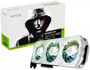 KFA&sup2; GeForce RTX 4070 Super EX Gamer White 1-Click OC