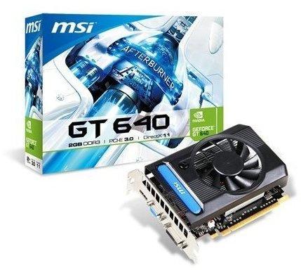 MSI GeForce GT 640 2GD3 2GB DDR3 900MHz (V809-405R)
