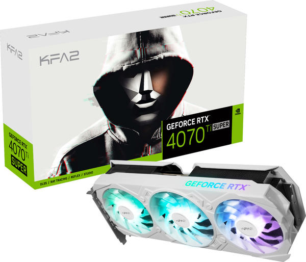 KFA² GeForce RTX 4070 Ti Super EX Gamer White