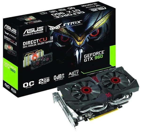 Asus GeForce STRIX-GTX960-DC2OC-2GD5