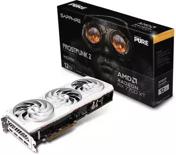 Sapphire Radeon RX 7700 XT Pure Frostpunk 2 Edition