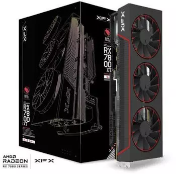 XFX Radeon RX 7800 XT Quicksilver Magnetic Air