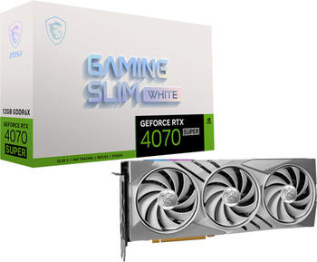 MSI GeForce RTX 4070 Super GAMING SLIM WHITE