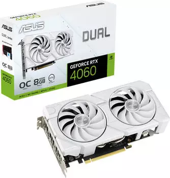 Asus GeForce RTX 4060 Dual EVO OC White