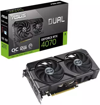 Asus GeForce RTX 4070 DUAL EVO OC 12GB GDDR6