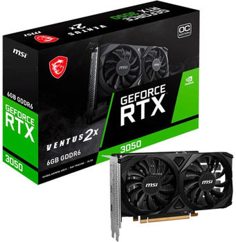 MSI GeForce RTX 3050 VENTUS 2X E OC