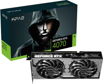 KFA² GeForce RTX 4070 1-Click OC 2X GDDR6