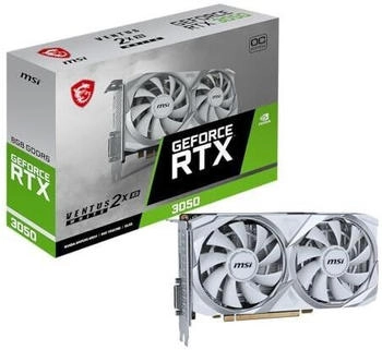 MSI GeForce RTX 3050 VENTUS 2X XS 8G OC White