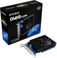 Sparkle Intel Arc A310 OMNI View 4GB GDDR6 Grafikkarte PCIe 4.0 x8 (SA310F-4G)