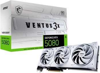 MSI GeForce RTX 5080 Ventus 3X OC White