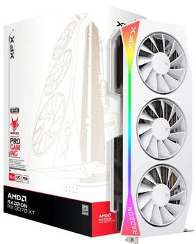XFX Radeon RX 9070 XT Mercury White (RX-97TRGBBW9)
