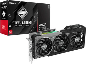 ASRock Radeon RX 9070 XT Steel Legend Dark