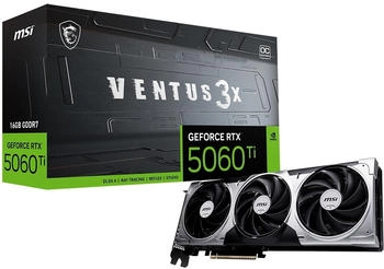MSI GeForce RTX 5060 Ti 16G VENTUS 3X OC
