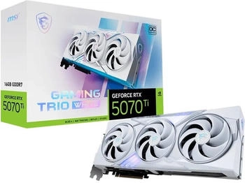 MSI GeForce RTX 5070 Ti Gaming Trio OC White