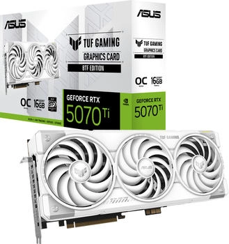ASUS GeForce RTX 5070 Ti TUF Gaming OC White BTF