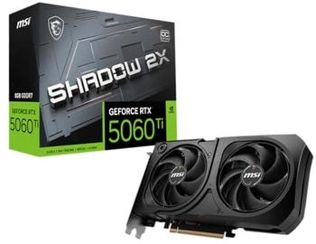 MSI GeForce RTX 5060 Ti 8G SHADOW 2X OC PLUS