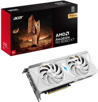 Acer Radeon RX 9060 XT 8G Nitro OC White