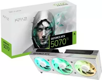 KFA² GeForce RTX 5070 Ti EX Gamer White 1-Click OC