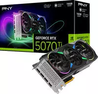 PNY GeForce RTX 5070 Ti ARGB EPIC-X RGB 16 GB GDDR7 Grafikkarte PCIe 5.0