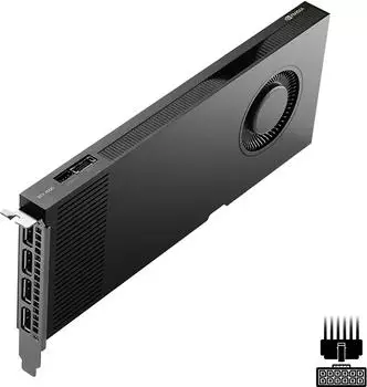 PNY RTX 4000 Ada Generation, 20GB GDDR6, 4x DP, Smallbox (VCNRTX4000ADA-SB)