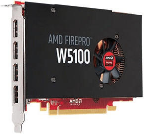 Hewlett-Packard HP FirePro W5100 4096MB GDDR5