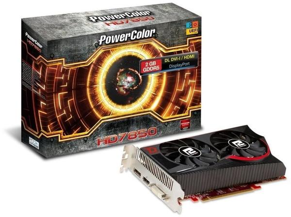 Powercolor Radeon HD 7850 V2 Dual-Fan 2GB GDDR5 860MHz (AX7850 2GBD5-DHEV2)
