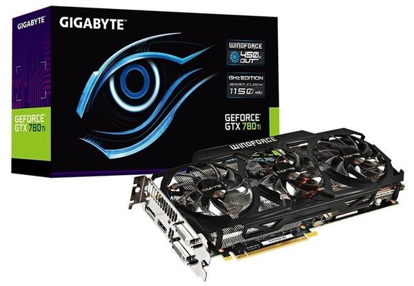 Gigabyte GeForce GTX 780 Ti GHz Edition 3GB GDDR5 1085MHz (GV-N78TGHZ-3GD)